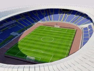 Stadio Olimpico - Rome  Italy 3D model