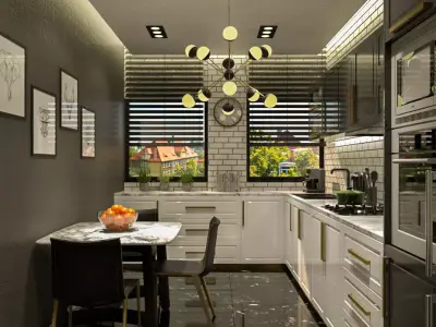 KITCHEN DESIGN  3D model