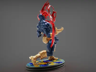Cyclops character from street fighter 3D print model