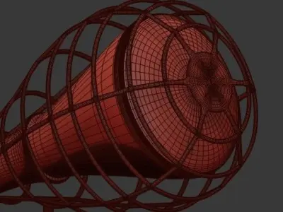Foscarini Diesel Cage Table Lamp 3D model