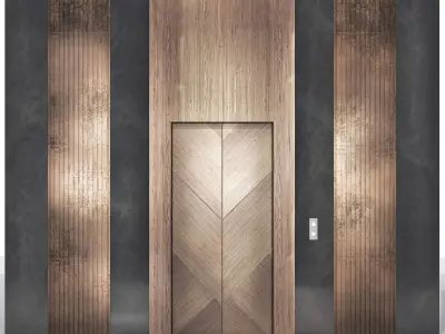 Modern Elevator BS 3D model
