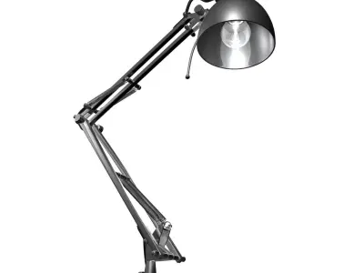 Swing arm lamp 3D model