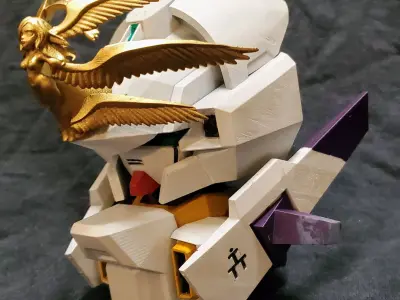 Angel V fin for Bee Style Woundwort  -Add on 3D print model