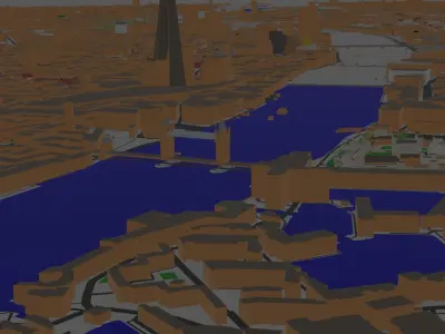 London UK Free 3D model