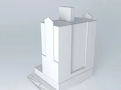 Building of itajai Free 3D model