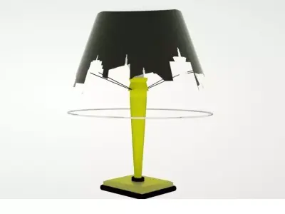 modern desklamp  3D model