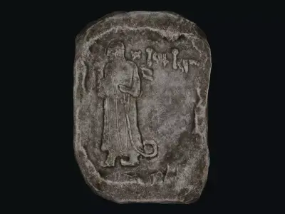 Muwatalli Relief Low-poly 3D model