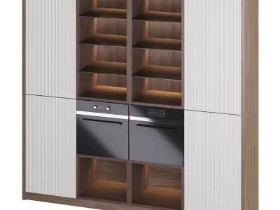 Modern kitchen 32 3D model