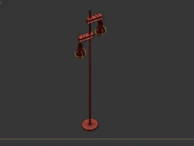 TOWNSHEND 4 Lampadaire lamp 3D model purchase
