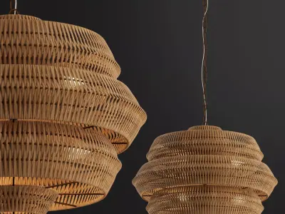 Antibes Chandelier 3D model