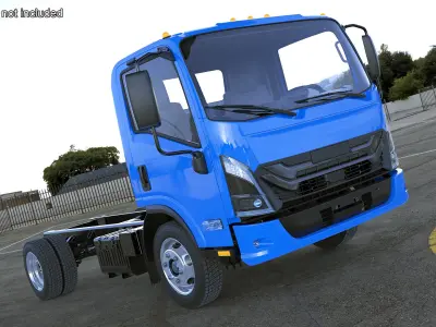  Electric Light Truck 132 Inch 2025 No Body 