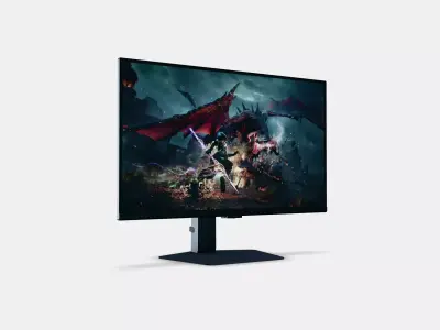 27 Inch Odyssey G5 G50D QHD 180Hz Gaming Monitor 1 3D model