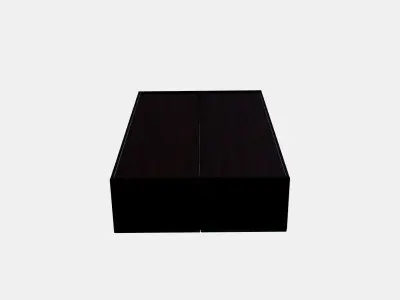 BESTA Storage combination w glass doors 1 Low-poly 3D model