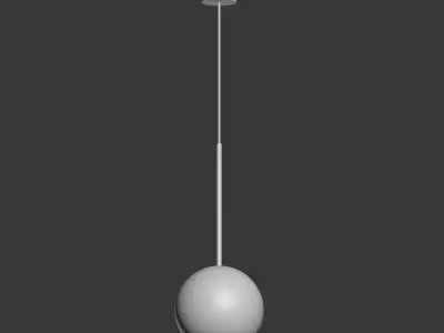 Giopato Coombes Bolle Small Large Pendant 3D model