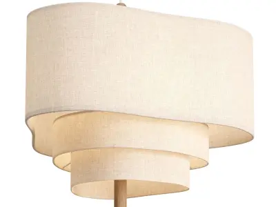 Pebble Pendant Lamp 3D model