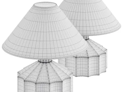 Veneto Medium Table Lamp 3D model