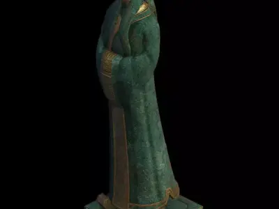 Game model - four holy palace demon official civil 3D model