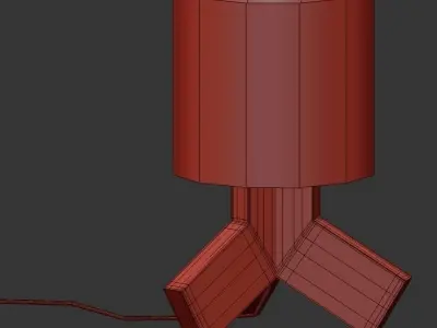Rook Lamp 3D model
