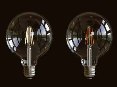 Bulb 3d model edison 3D model