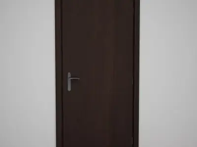 CGAxis Door 3D model 40