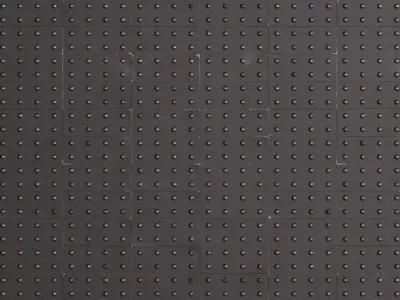 Dark Scratched Riveted Metal Plates PBR SEAMLESS Texture