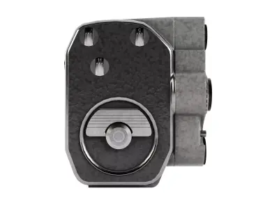 Bauer 88 G Vintage 8mm Film Camera Low-poly 3D model