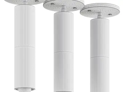 Workstead Lodge Flush Mount 3D model