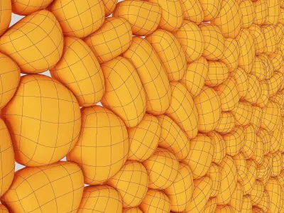 Stone decor n126 3D model