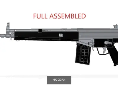 Heckler and Koch 3D Model Pack