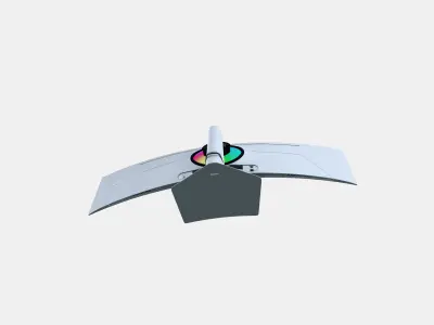 49 Odyssey OLED G9 G93SC 3D model