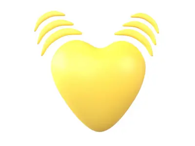 Beating Heart v1 004 Low-poly 3D model