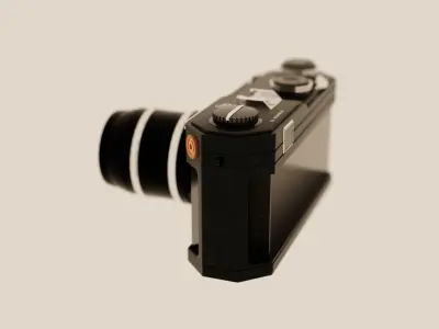Camera 3D model