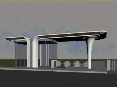 Intelligent Entrance and Exit 3D model