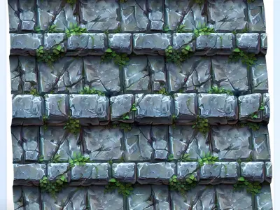 Stylized Wall Seamless Texture Texture 30