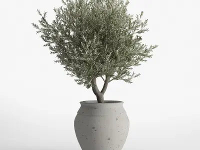 prescott planter set 3D model