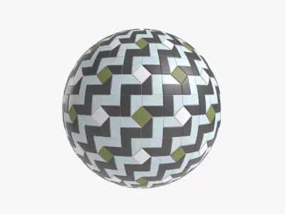 Floor Tile 001 PBR 4K - V46 Texture