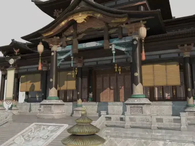 University of Ancient Asian Architecture Research Institute 3D model