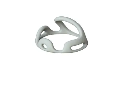 SciFi Cube Object No 45891 Low Poly Shape Low-poly 3D model