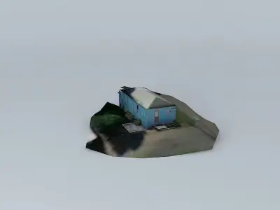 Free Gut House   17B East Street 3D model