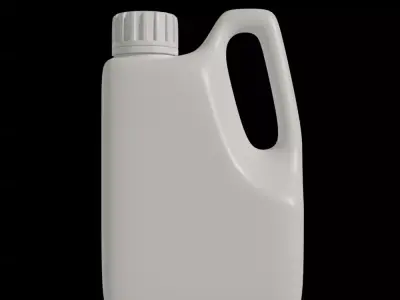 Detergent Bottle Mockup 3D model