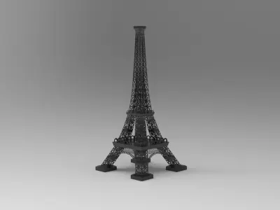 Eiffel Tower 3D print model