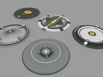 SCI-FI 3DS MAX 2015 5 MODEL 3D model