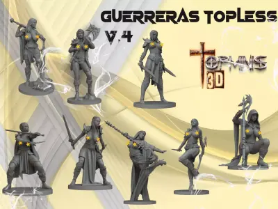 TABLETOP WARRIORS 3D print model