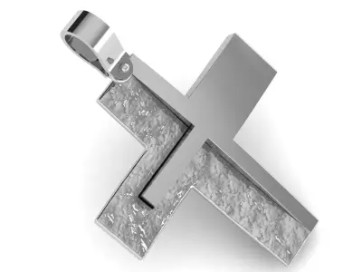 CROSS PENDANT CR22 3D print model