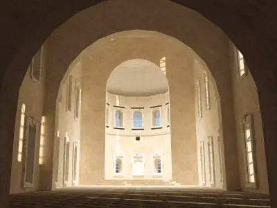 Russian Orthodox Church Reconstruction 3D model
