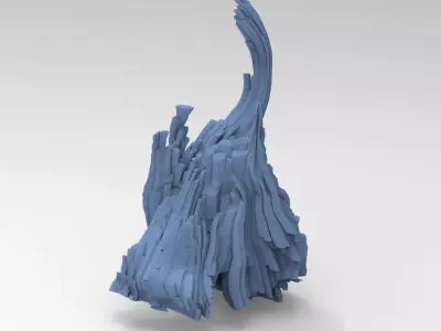 Dark Crystal rock 8  3D model