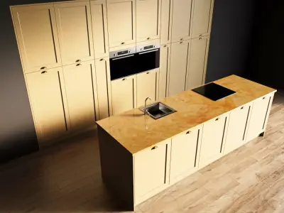 110-Kitchen2 matte 10 3D model