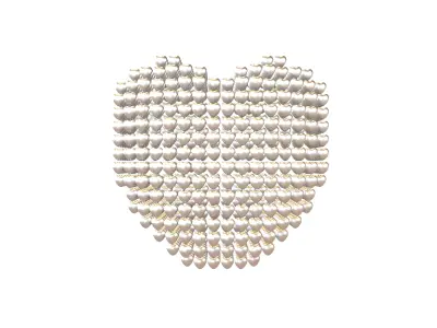 Heart Stylish Style v1 011 3D model