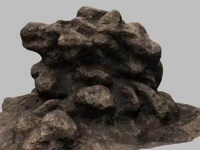 Rock Mount 3D model purchase