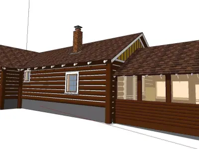 Creative Design-Holiday Cabin-069 3D model